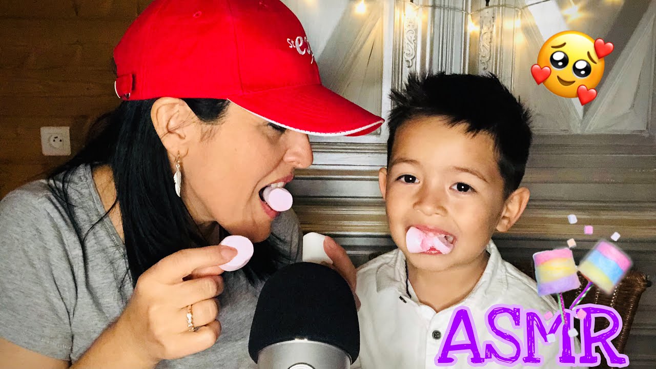 ASMR AVEC MON PETIT FILS, LIAM ( bonus bloopers 🥺)
