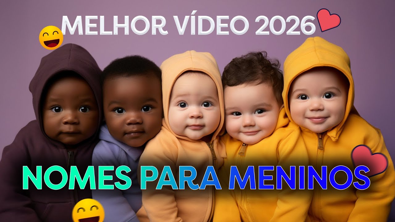 10 NOMES FORTES COM SIGNIFICADO PARA MENINOS EM 2026 | Escolha o Nome do Seu Bebê