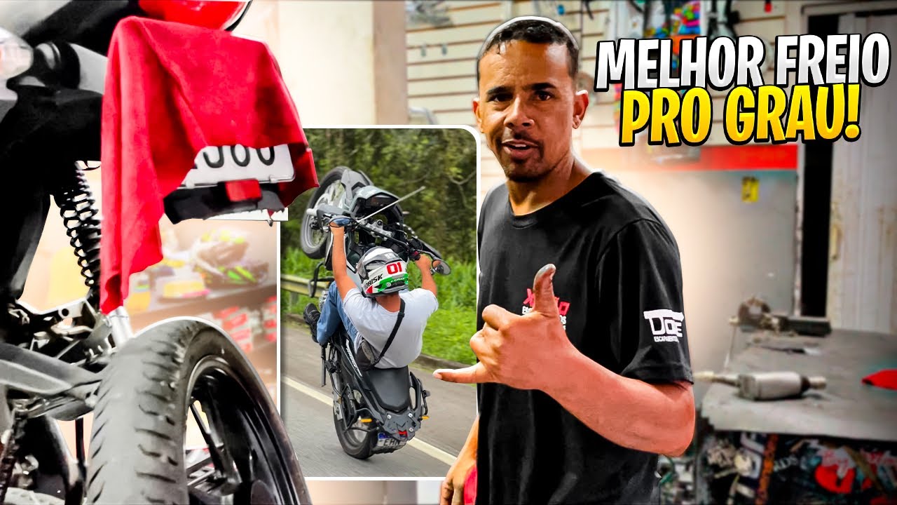 A MELHOR LONA DE FREIO PRO GRAU 🔥🔥
