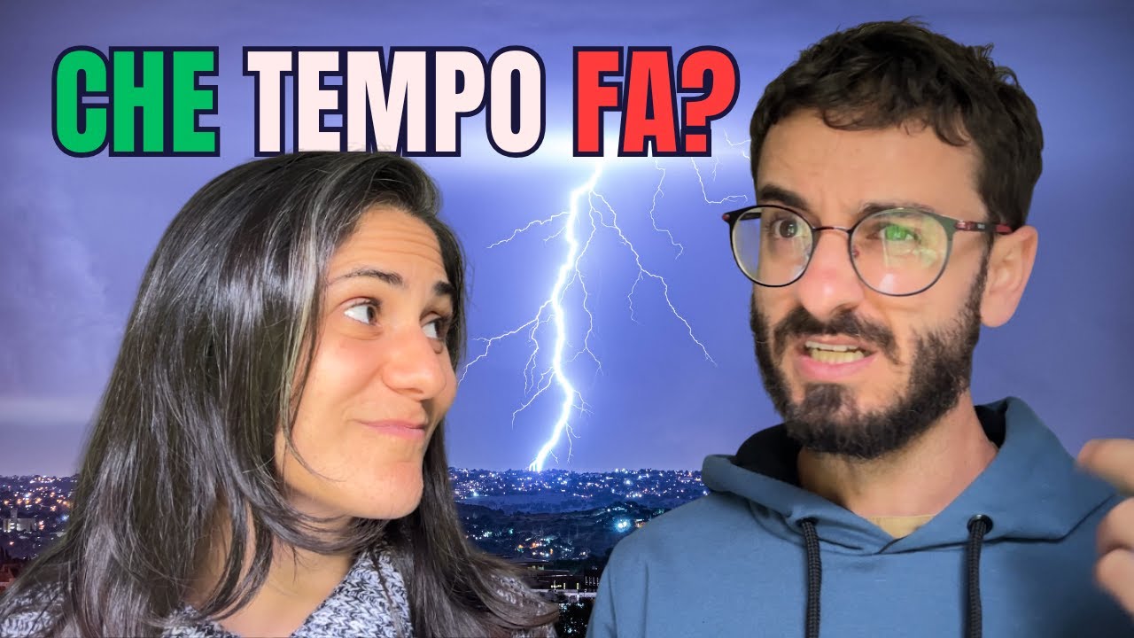 Como falar do CLIMA em ITALIANO