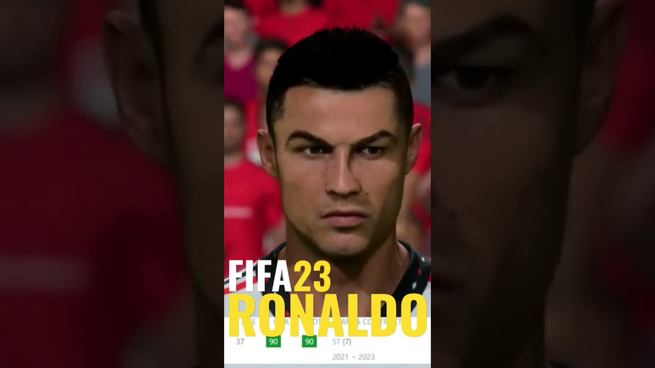 RONALDO FIFA 23 FACE #shorts