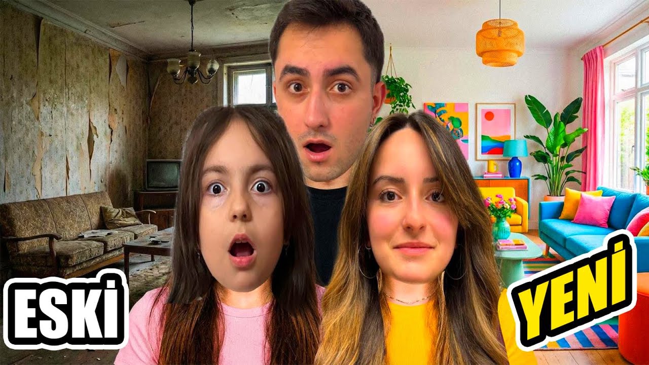 EVİMİZİ YENİLİYORUZ PART 2/ SİZCE NASIL OLMUŞ ?! HİRANUR & ZEYNEP 