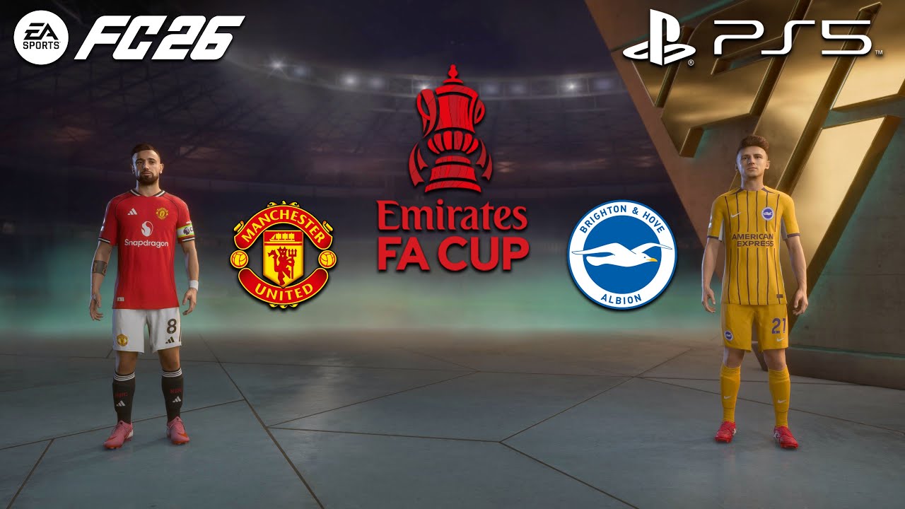 EA SPORTS FC 26 MATCHDAY | Manchester United vs Brighton | Gameplay PS5™