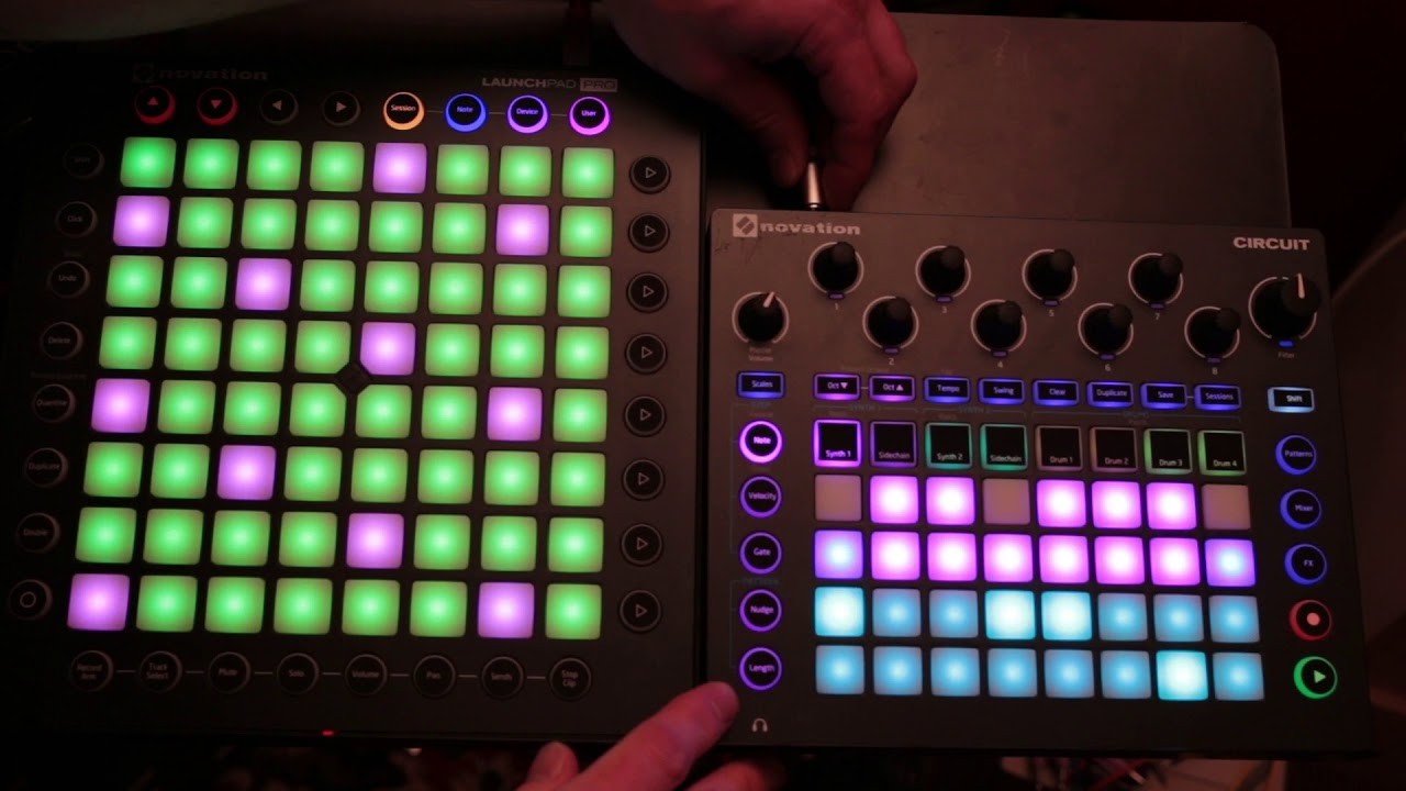 Novation Launchpad Pro Circuit Microtonal Custom Scales Sampler