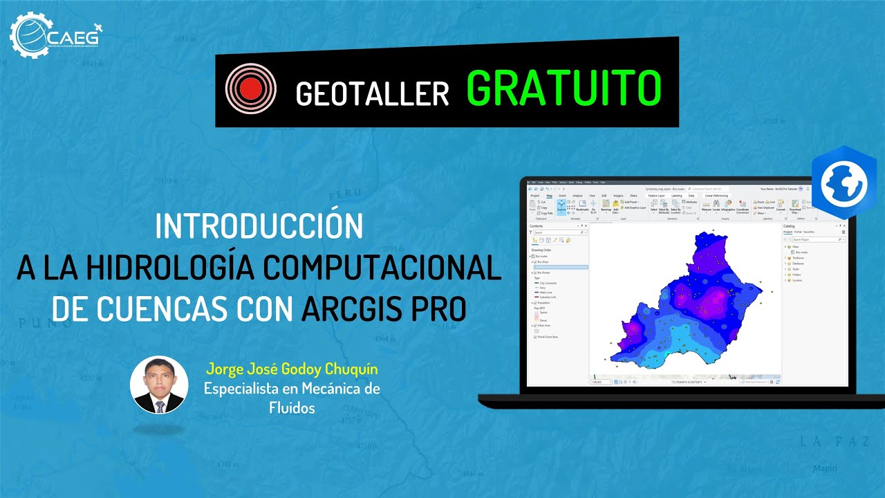 🌎 DELIMITACIÓN DE CUENCAS #01 - Archivos Ráster para la Delimitación de Cuencas con ArcGIS Pro