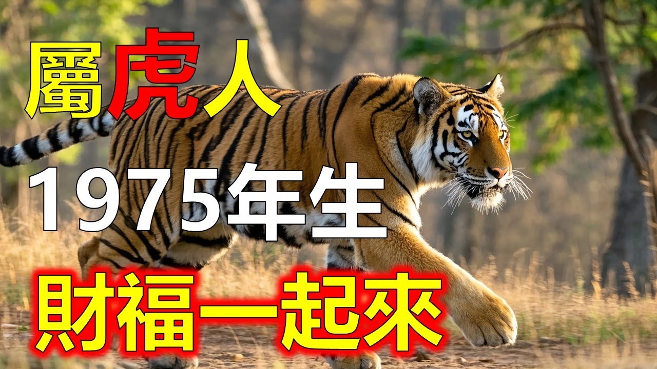 1974年屬虎人劫後見金龍，十年富運來勢洶洶！#2026虎#生肖虎 #1974虎