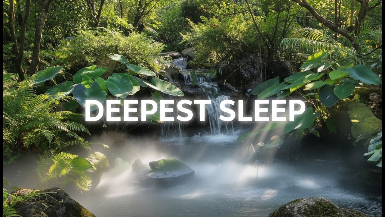 Deepest Sleep Possible | Relaxing Nature Sounds & Soft Piano Music (8 Hours)