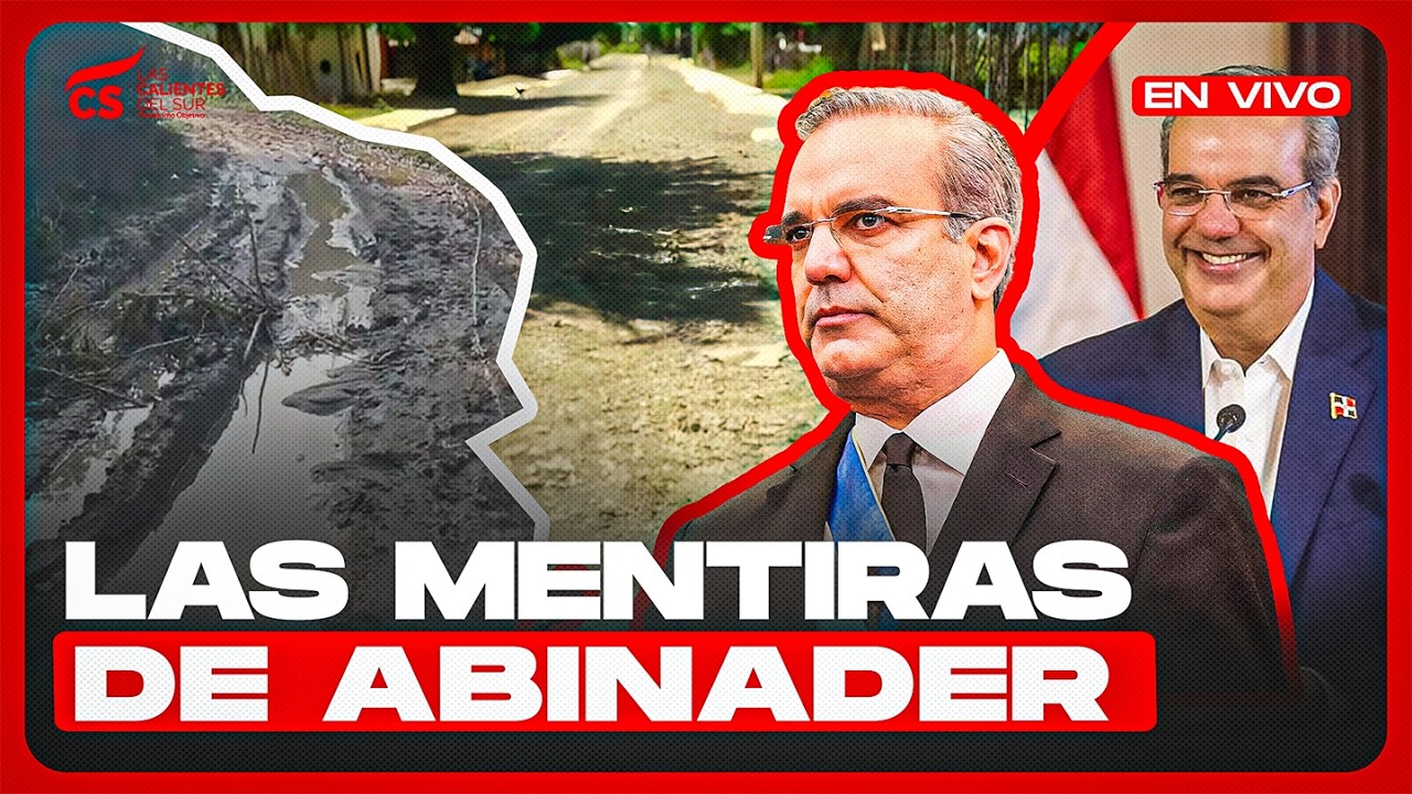 ABINADER MINTIÓ SOBRE OBRAS CONSTRUÍDAS EN SAN JUAN