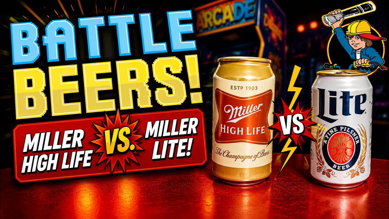 Blind Battle Beers! Miller Lite vs Miller High Life