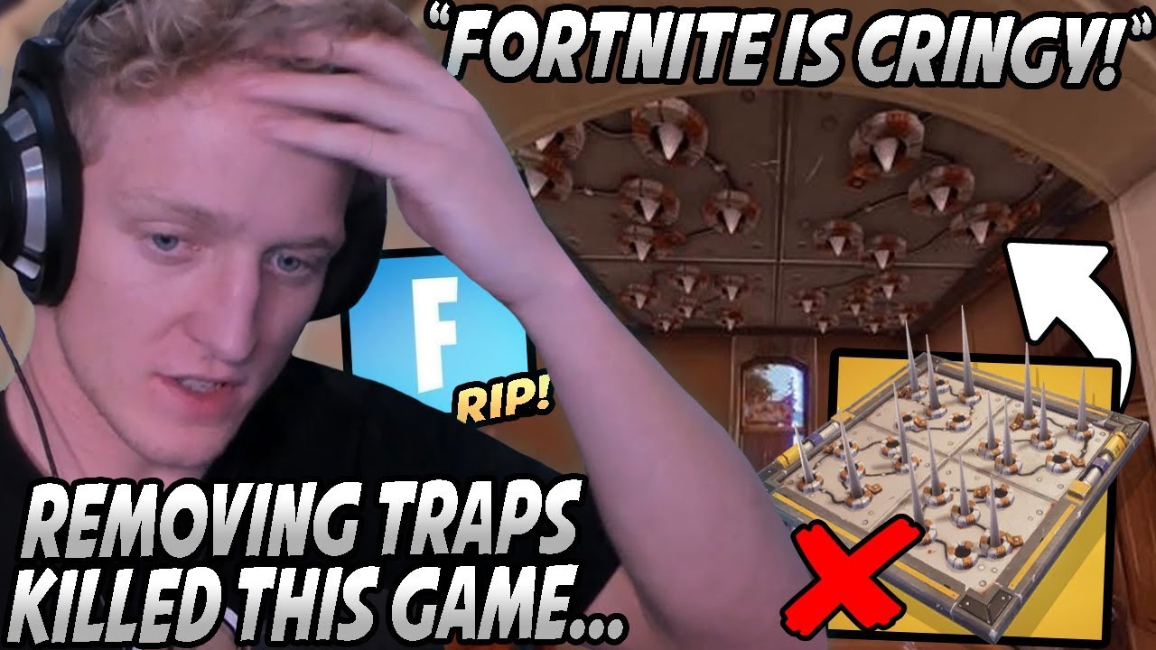 Tfue Calls Fortnite CRINGY & Is DISGUSTED After Revealing Why REMOVING Traps RUINED The Game!