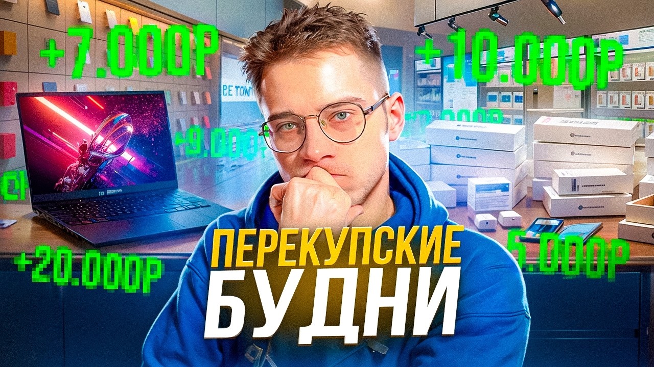 Будни перекупа. +20к с лота? Минуса Крайний ролик?