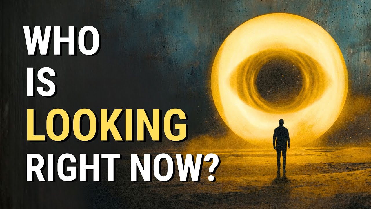 God Isn’t Watching You — He’s Looking Through You.