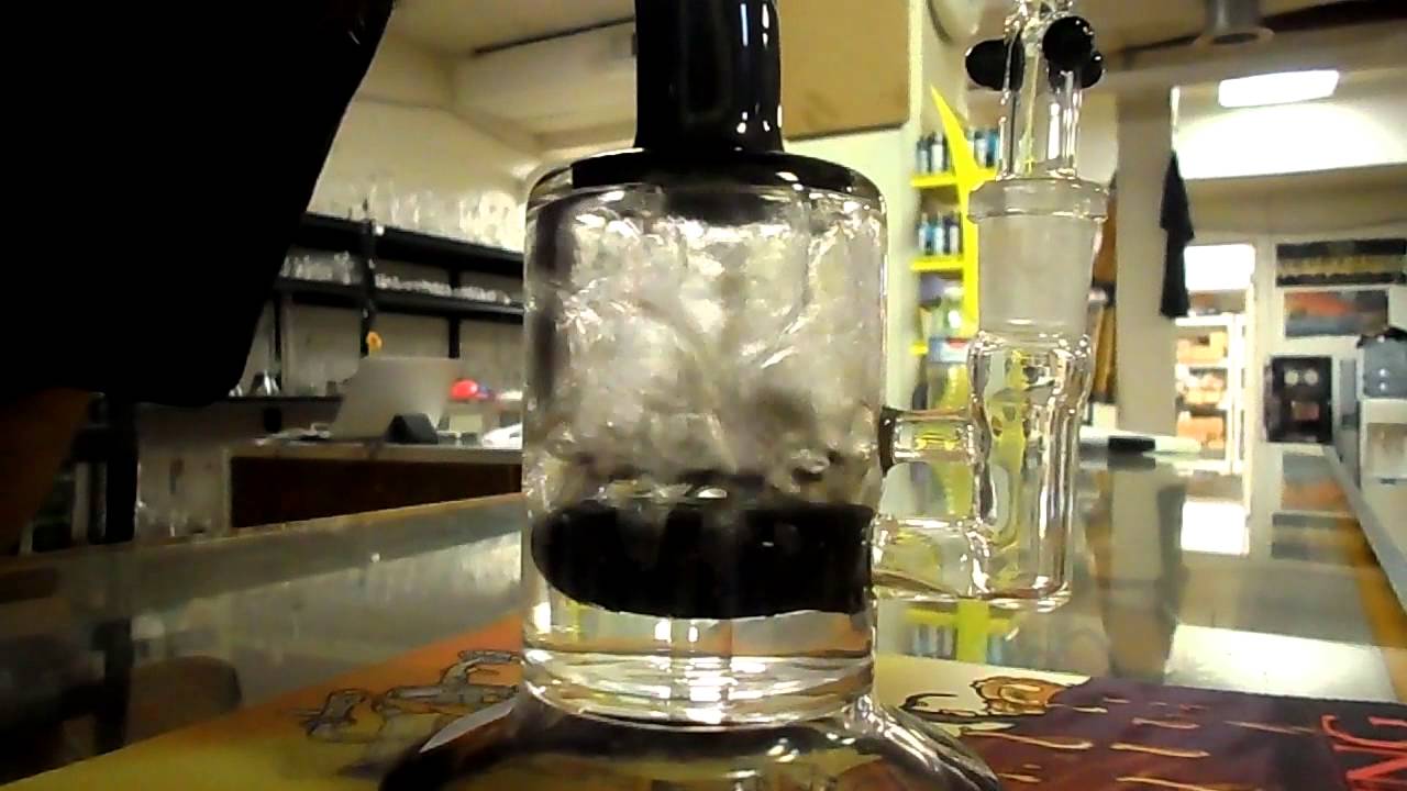 Liquid Sci Glass Mini Puck Perc - J&S Glass