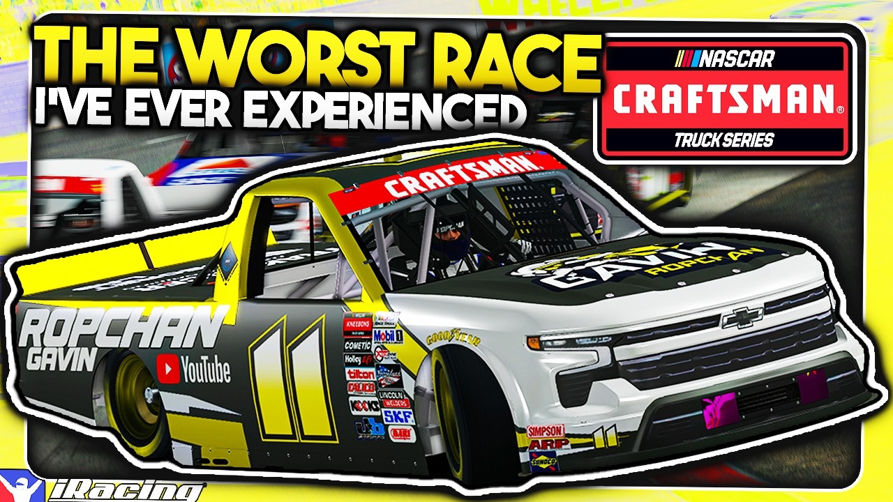 NASCAR Truck Series 'INSANE' - Martinsville Speedway - iRacing Oval