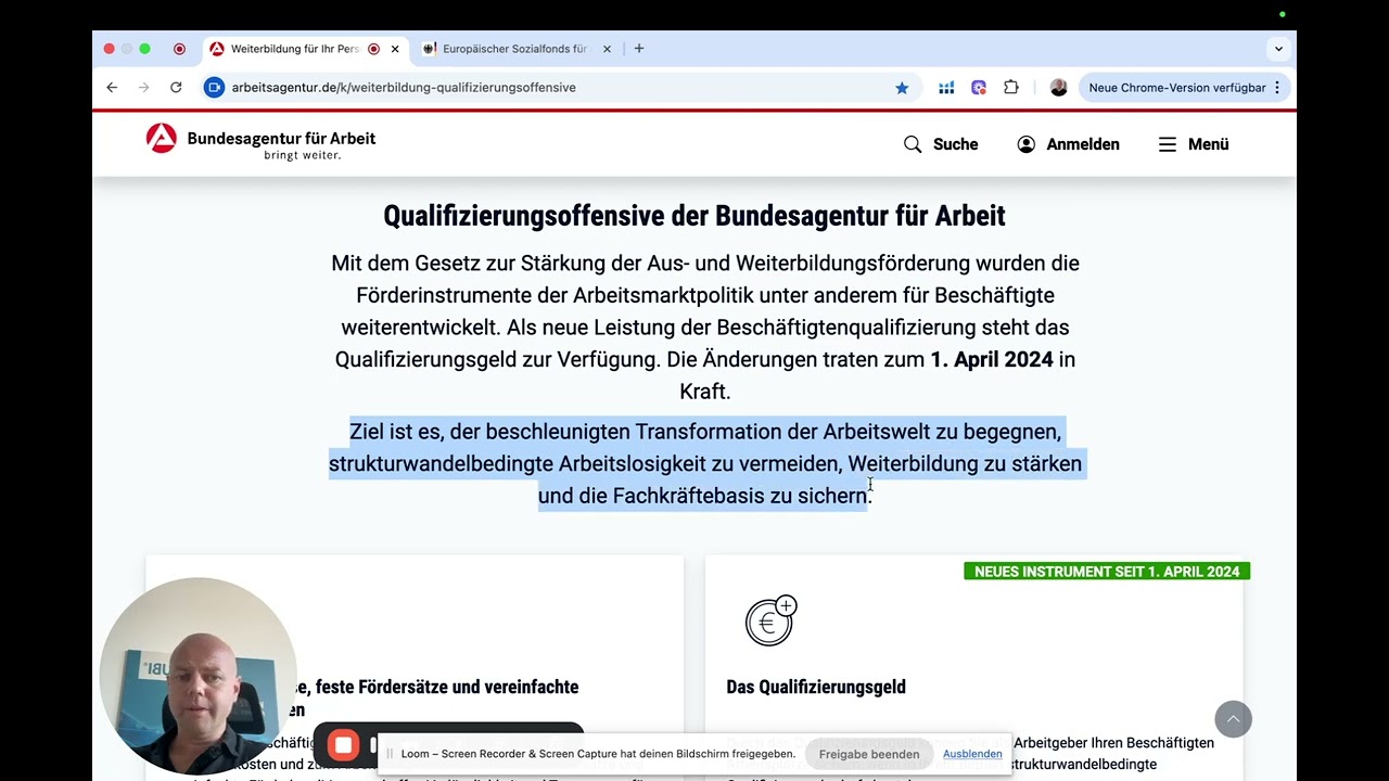 Fördermöglichkeiten für KI Weiterbildung und Zuschüsse für Unternehmen