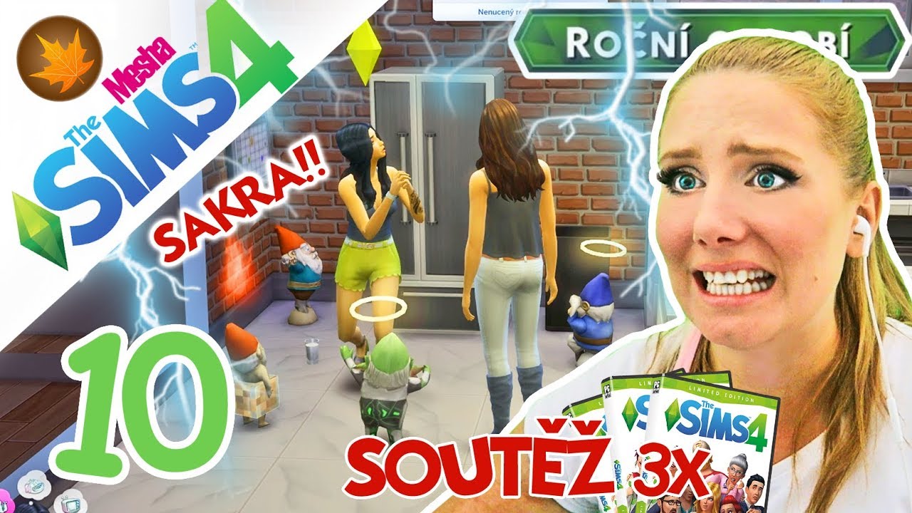 NAKRKNUTÍ DÉMONIČTÍ SKŘÍTCI + SOUTĚŽ ● The Sims 4 - ROČNÍ OBDOBÍ 10