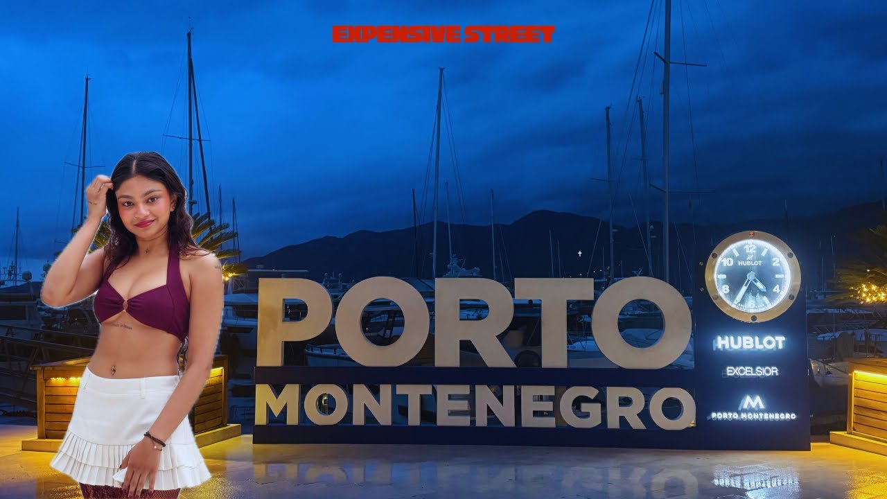 🌊💙We Explored Porto Montenegro… AND IT WAS INSANELY LUXURIOUS 😳✨