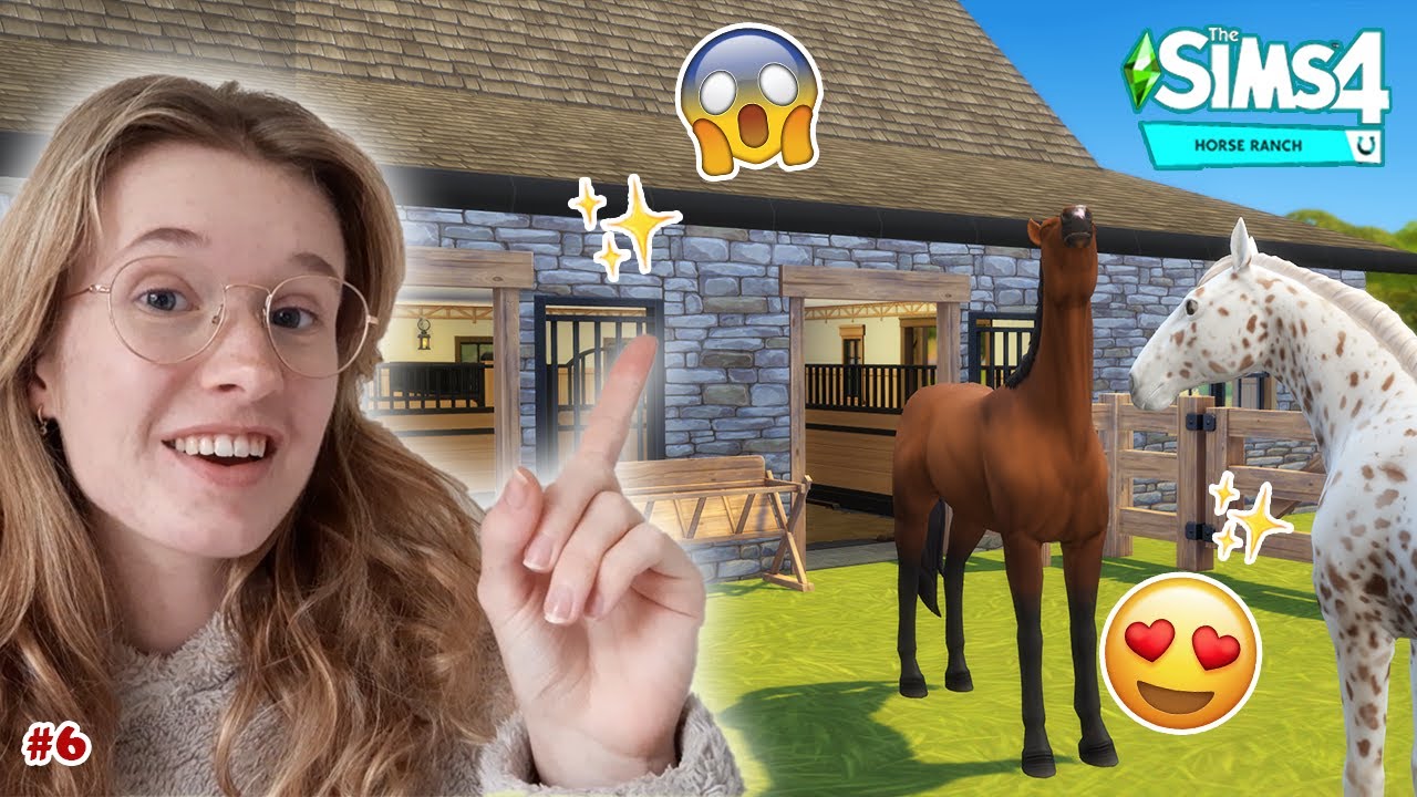 IK BOUW MIJN EIGEN PAARDENSTAL! 😱  | Sims 4 Paardenboerderij | Zoo Lianne
