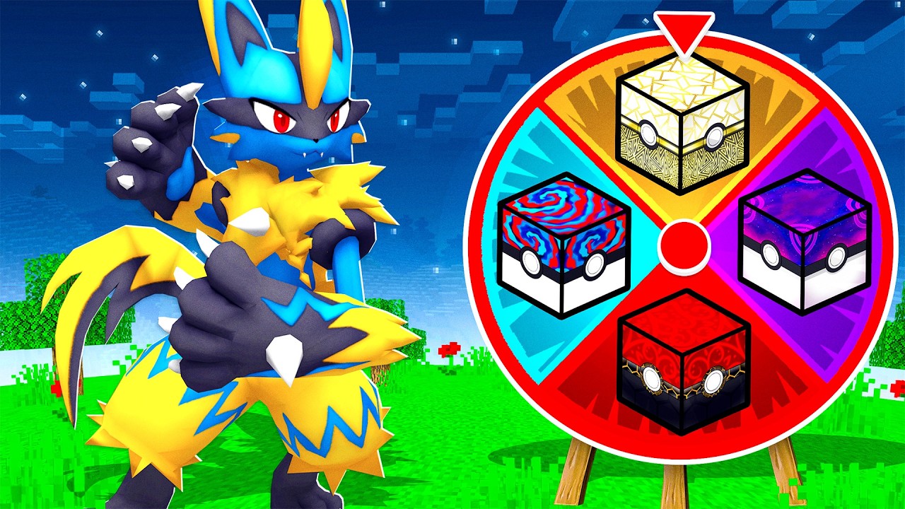 WHEEL DECIDES Our MYSTERY Pixelmon LUCKY BLOCK