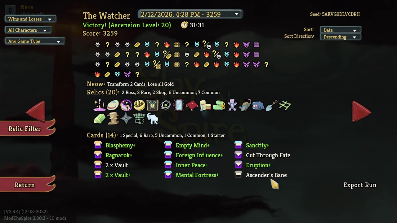 17 Days - A20H Slay the Spire