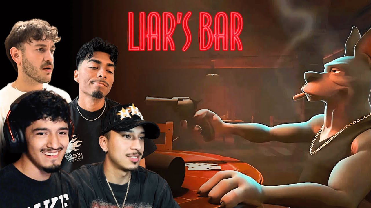 I Outsmarted Everyone in Liars Bar!! (Ft. Santea, Gerohan & Pablo)