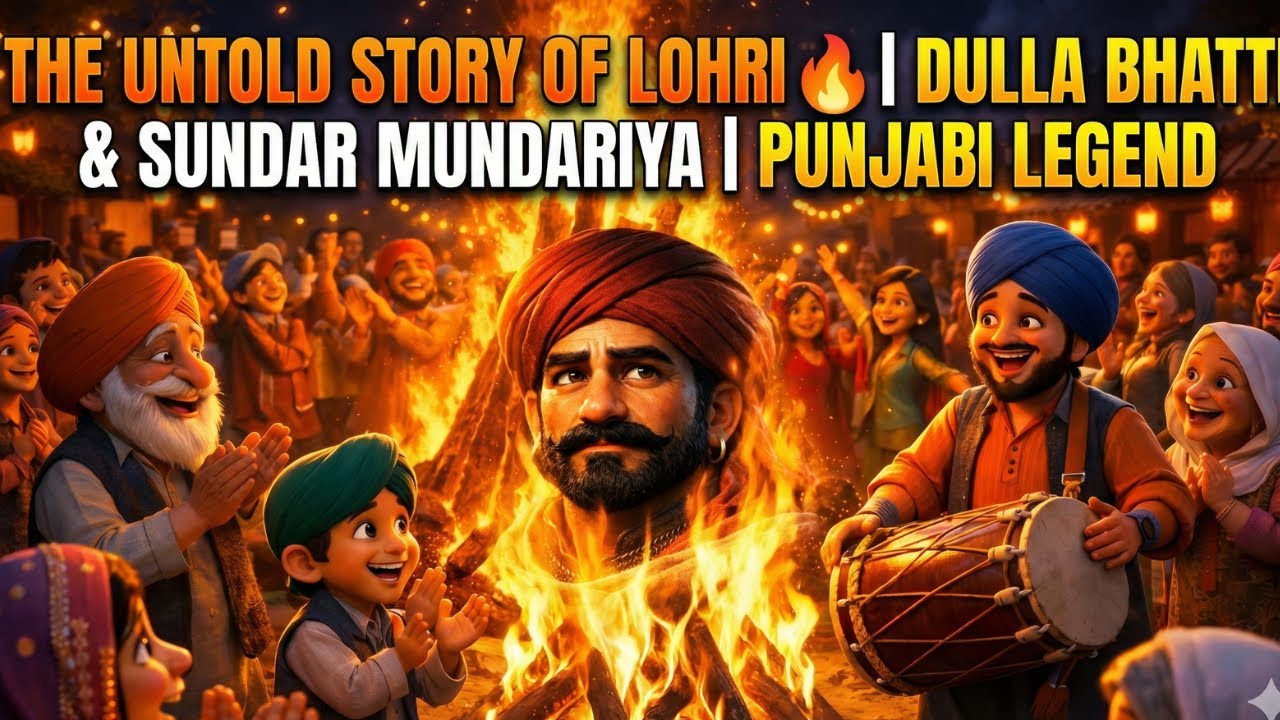 The Untold Story of Lohri 🔥 | Dulla Bhatti & Sundar Mundariya | Punjabi Legend