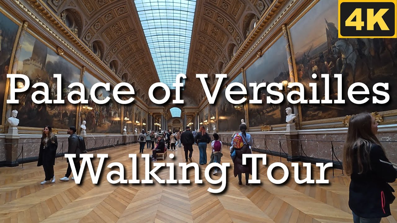 The Palace Of Versailles Walking Tour | Entire Walkthrough | Versailles France | 2025 | 4K 60fps