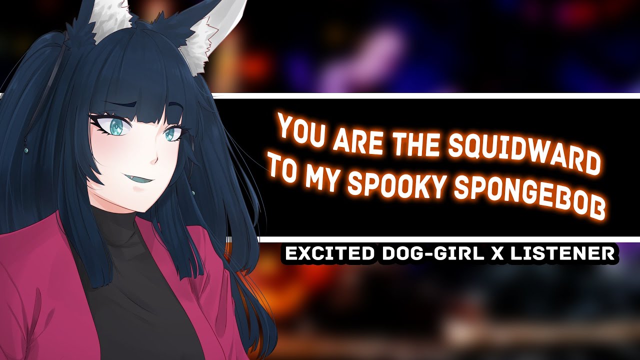 Your Dog-Girl Is Excited For Halloween | ASMR RP (F4A)