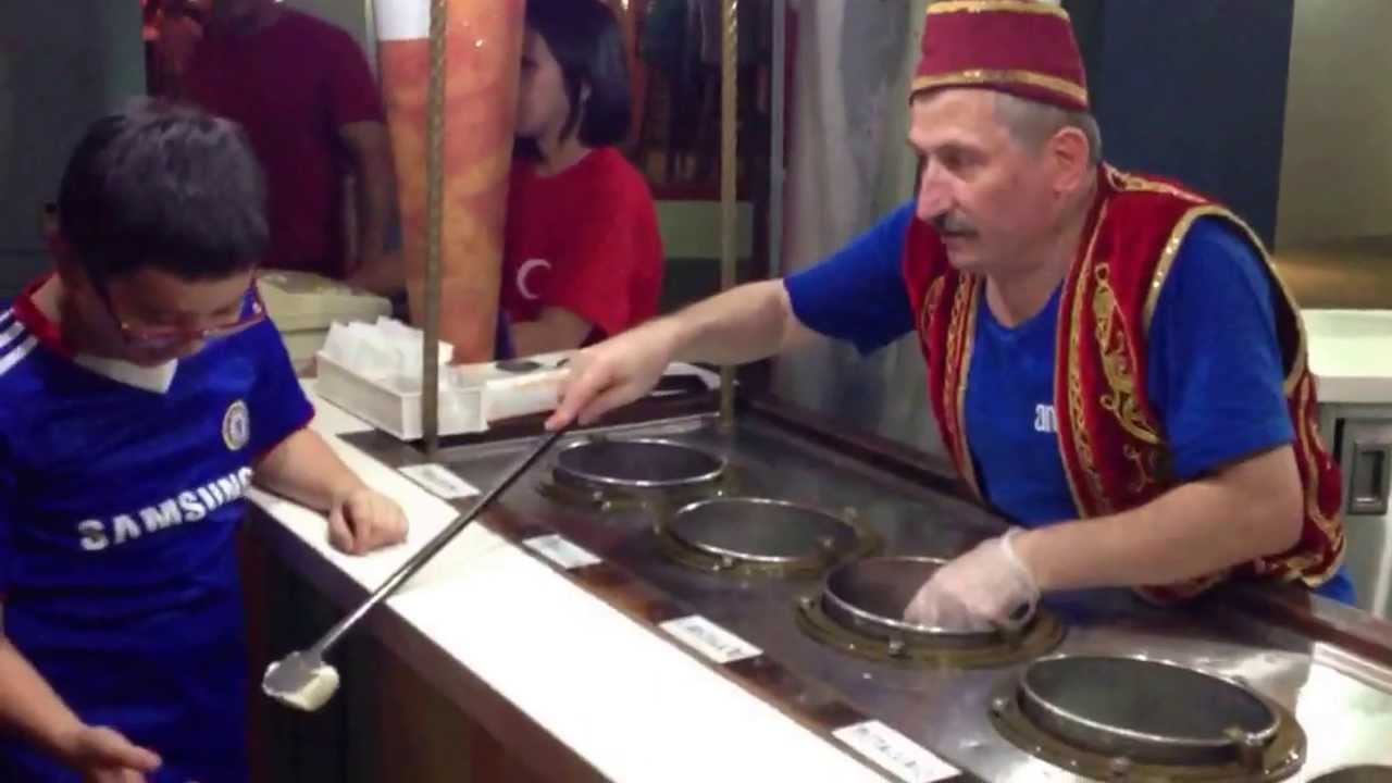 Brilliant ice cream service trick