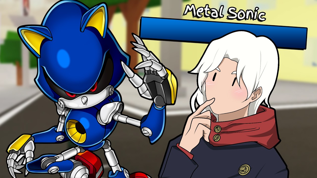EU ADICIONEI O MOVESET DO METAL SONIC MAIS QUEBRADO DO JUJUTSU SHENANIGANS!