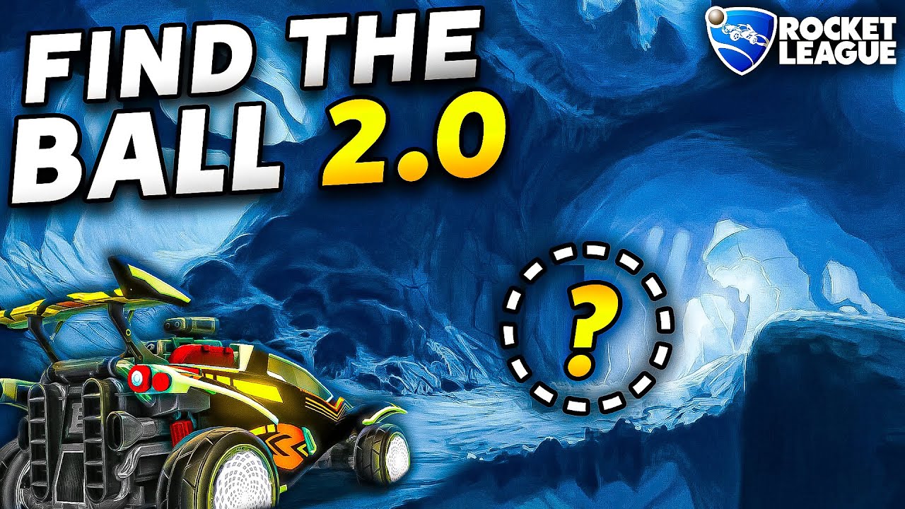 Rocket League, but you have to FIND THE BALL (2.0)