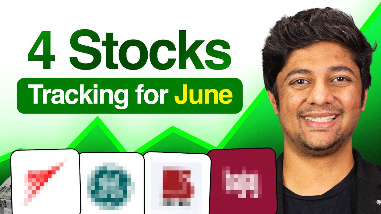 4 Swing Trading Stocks I am Tracking for the Month | Techno Funda Analysis June