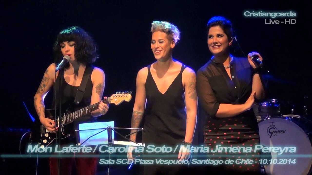 Mon Laferte, Carolina Soto & Maria J.Pereyra - Compromiso ( Sala SCD Plaza Vespucio - 10.10.2014 )