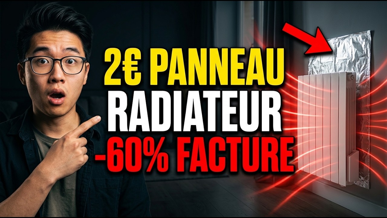 Ce panneau à 2€ derrière le radiateur réduit la facture de chauffage de 60% — pourquoi interdit ?