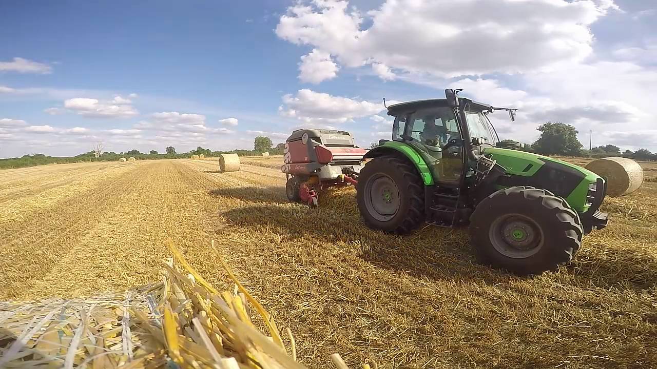 [GoPro] Pressage de paille 2016 | Deutz 5120 | Feraboli