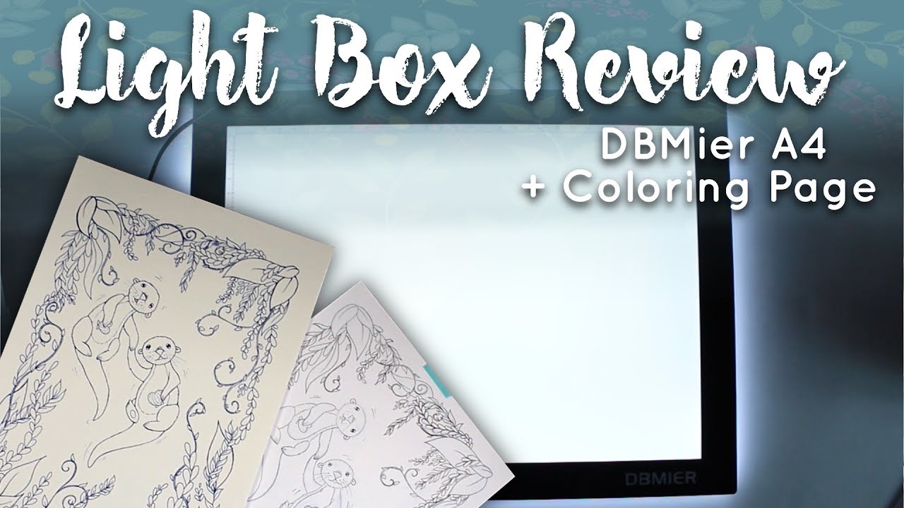 Tracing Tips & Tricks // DBMier Light Box Review & Free Alternatives