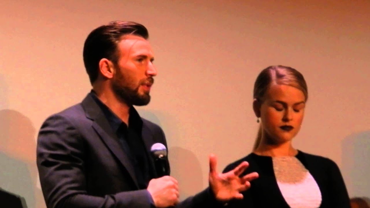 Chris Evans & Alice Eve - Before We Go - Toronto Film Festival 2014