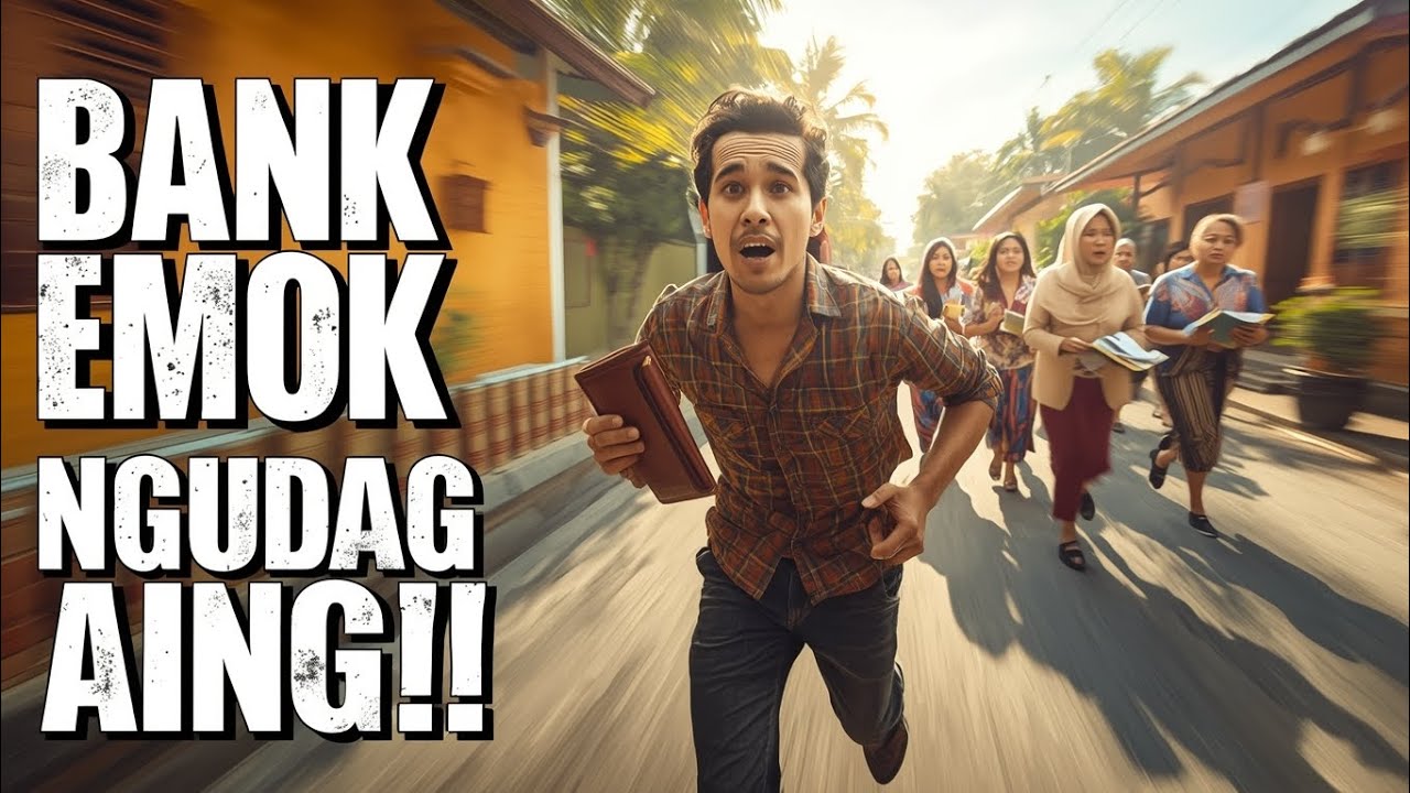 LAGU SUNDA VERSI INDIA - di kejar "BANK EMOK" 