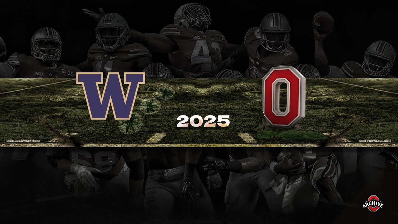 Ohio State [1] at Washington (2025) [FULL GAME]