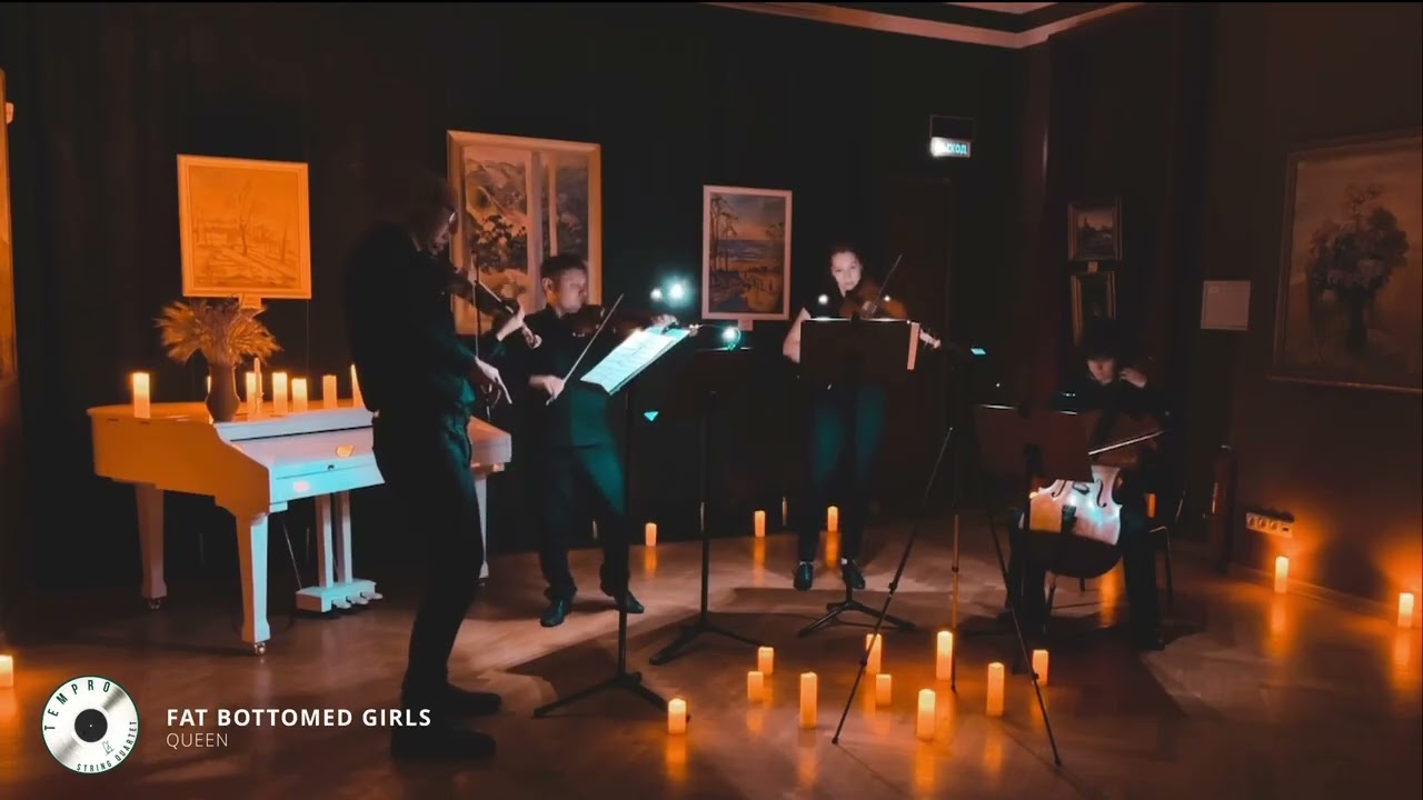 Candlelight Concert l Fat bottomed girls - (Queen) l TEMPRO STRING QUARTET | Cover