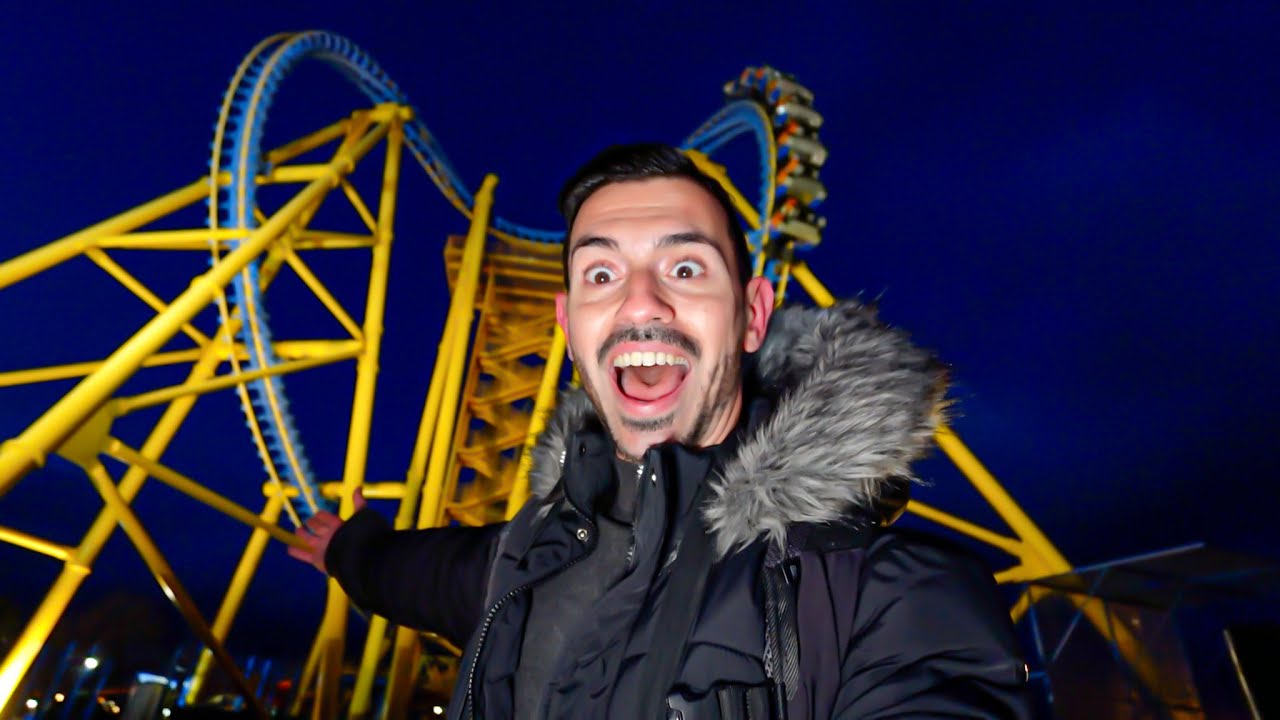 ¡Así es STUNT FALL en 2024! | Parque Warner Madrid 2024