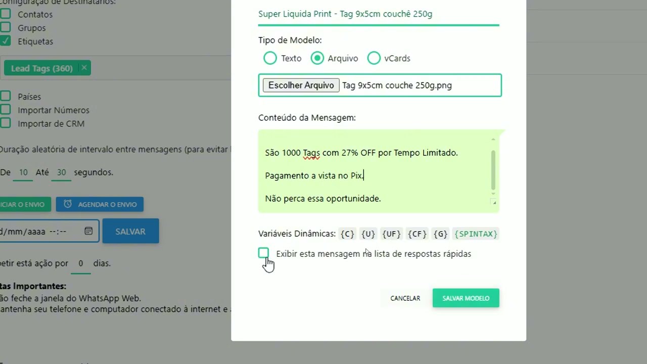 Como Mandar Mensagens em Massa no WhatsApp Business SEM SER BLOQUEADO!
