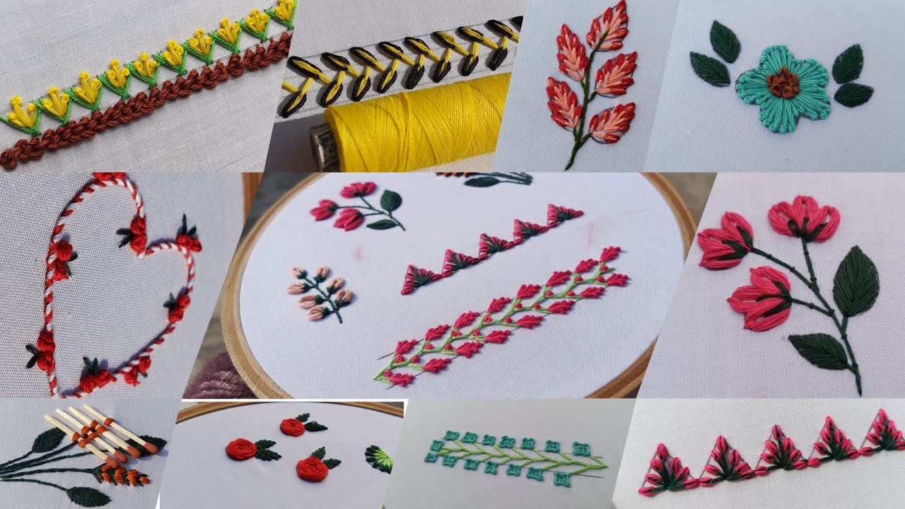 Very beautiful embroidery designs|stunning flower embroidery designs|most demanding embroidery