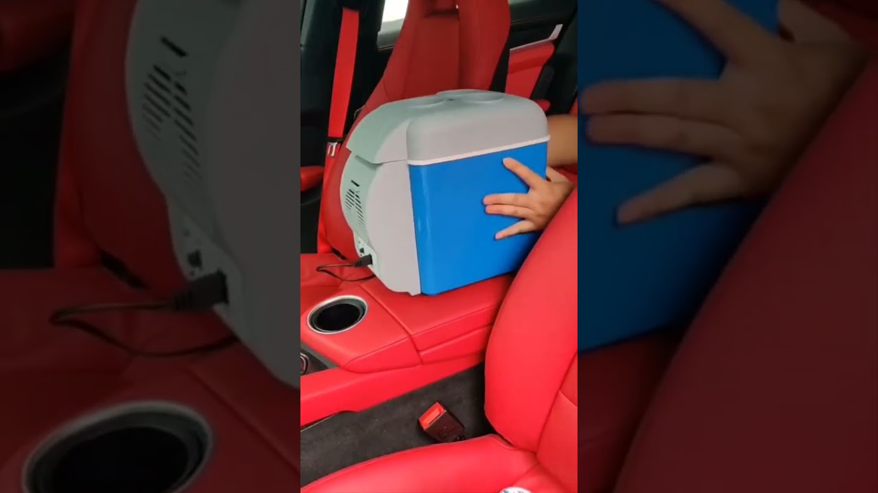 Mini Cooler Geladeira para Carro 7,5L Portatil 12v Camping Viagem Praia Ver&atilde;o