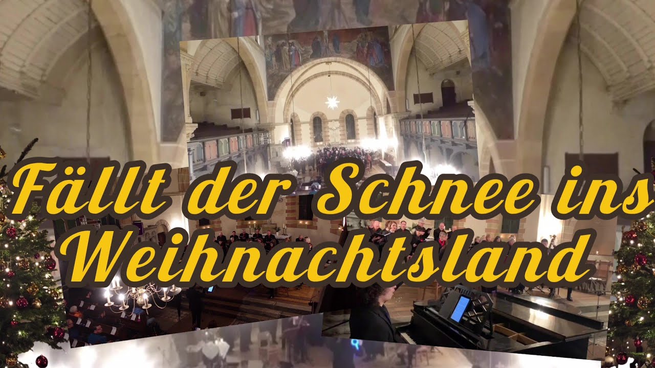 Fällt der Schnee ins Weihnachtsland