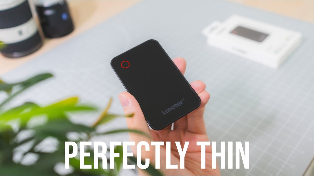 Locater Loctag LT1 - World's Thinnest Apple Find My Wallet Tracker