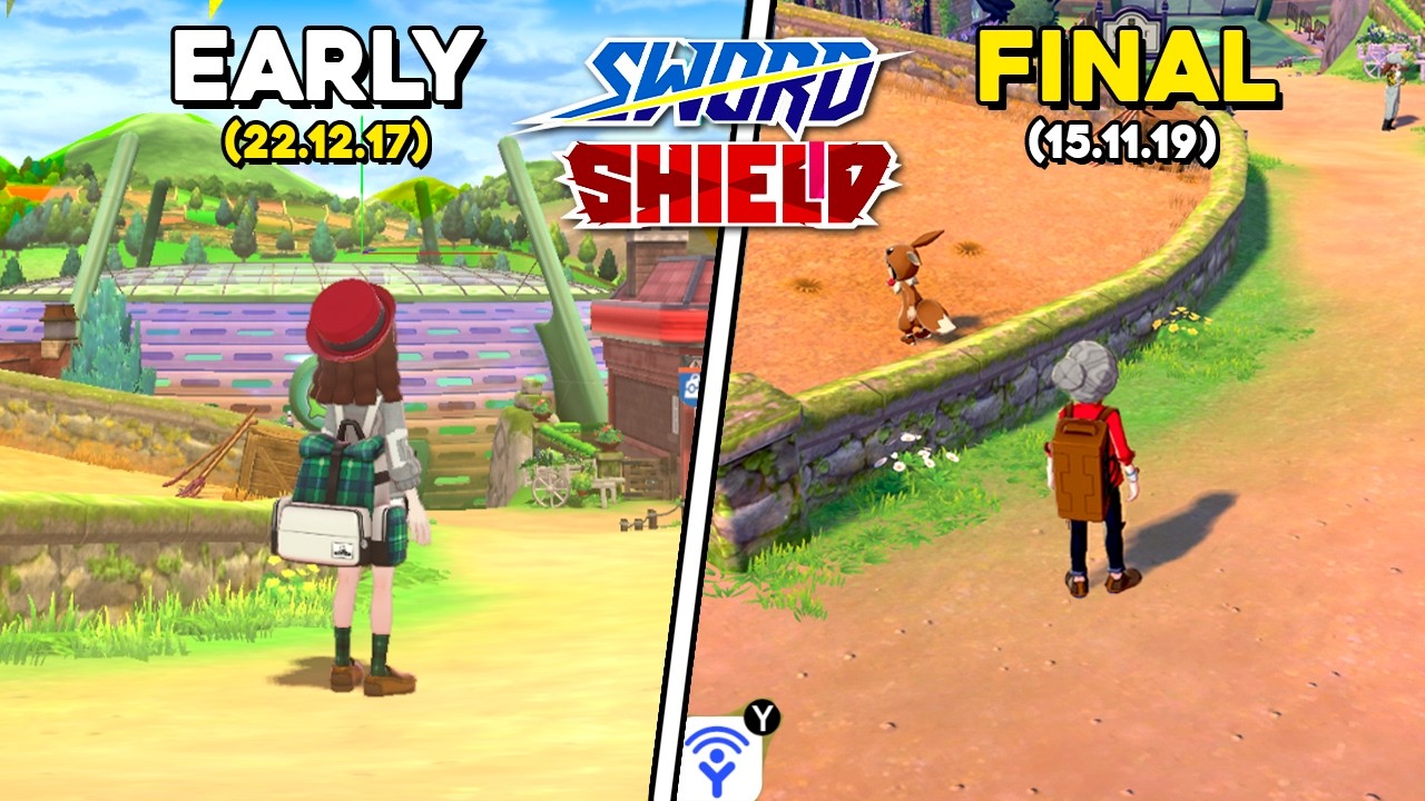 I Found Every Unreleased Build of Sword & Shield