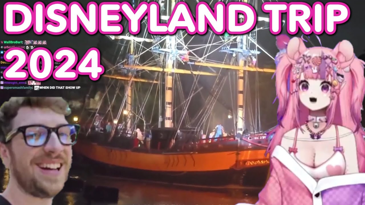 Ironmouse and Connor Go to Disneyland 2024 | All rides and special moments