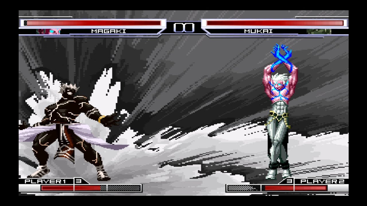 MAGAKI VS MUKAI - HIGHEST LEVEL EPIC BATTLE || KOF MUGEN