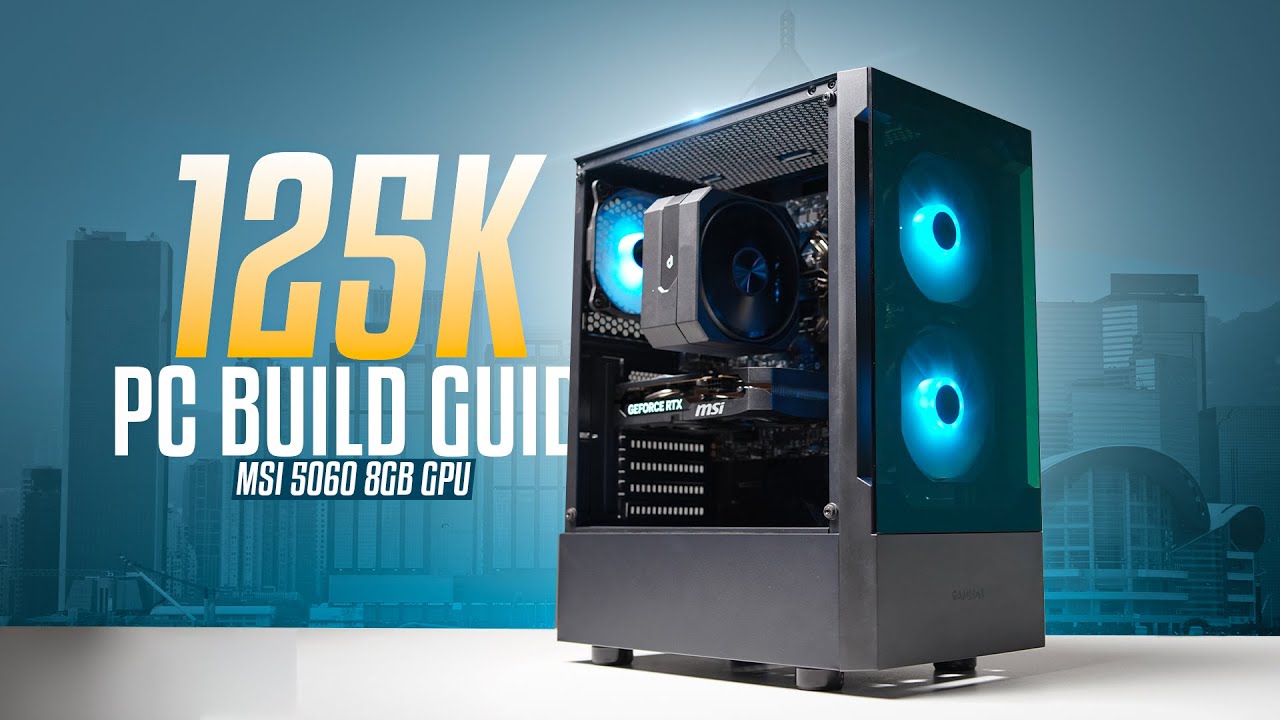 Сборка игрового и производительного ПК за 125 000 фунтов стерлингов | RTX 5060 (7500 футов) | Ком...